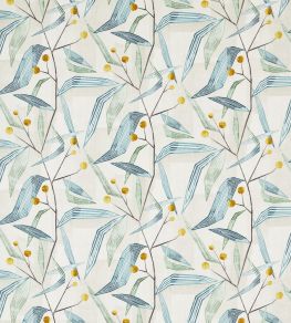 Entity Fabric by Harlequin Emerald/Ochre Entity Fabric by Harlequin Emerald/Ochre