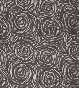 Fractal Fabric by Harlequin Gold/Charcoal