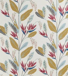 Llenya Fabric by Harlequin Cerise/Harbour/Saffron Llenya Fabric by Harlequin Cerise/Harbour/Saffron
