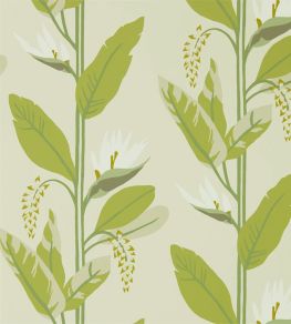 Llenya Wallpaper by Harlequin Lime/Jade/Pebble Llenya Wallpaper by Harlequin Lime/Jade/Pebble