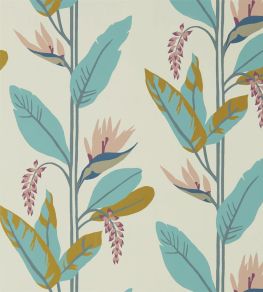Llenya Wallpaper by Harlequin Blush/Harbour/Gold Llenya Wallpaper by Harlequin Blush/Harbour/Gold