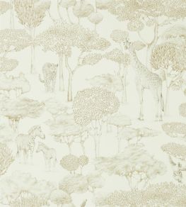 Shamwari Wallpaper by Harlequin Chalk/Gold