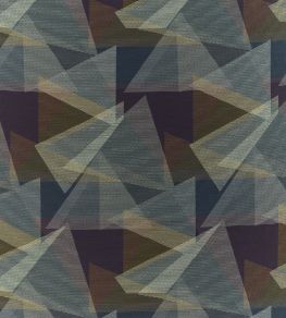 Adaxial Fabric by Harlequin Ink/Aubergeine/Gold Adaxial Fabric by Harlequin Ink/Aubergeine/Gold