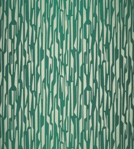 Zendo Fabric by Harlequin Emerald Zendo Fabric by Harlequin Emerald