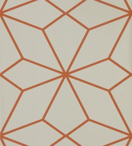 Axal Wallpaper by Harlequin Rust Axal Wallpaper by Harlequin Rust