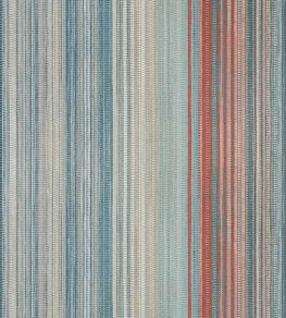 Spectro Stripe Wallpaper by Harlequin Teal / Sedonna / Rust
