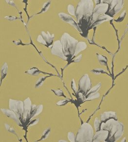 Lotus Wallpaper by Harlequin Mustard Lotus Wallpaper by Harlequin Mustard