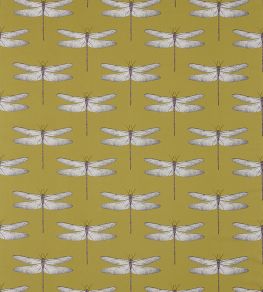 Demoiselle Fabric by Harlequin Chartreuse/Grape