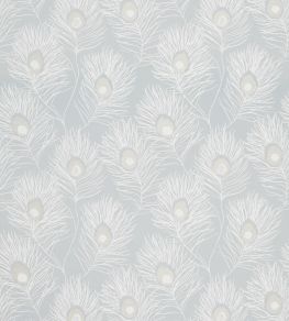 Orlena Fabric by Harlequin Powder Blue/Gilver