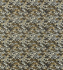 Boka Fabric by Harlequin Slate/Charcoal/Brass Boka Fabric by Harlequin Slate/Charcoal/Brass