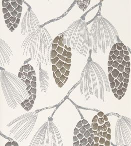 Epitome Wallpaper by Harlequin Gilver/Silver/Chalk Epitome Wallpaper by Harlequin Gilver/Silver/Chalk