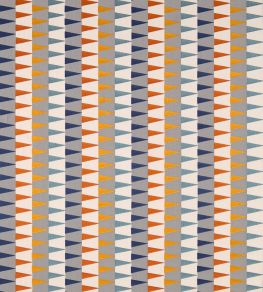 Azul Fabric by Harlequin Rust/Navy/Nordic