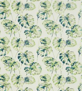 Kelapa Fabric by Harlequin Emerald/Zest Kelapa Fabric by Harlequin Emerald/Zest
