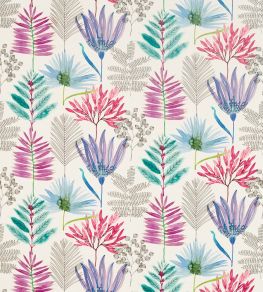 Yasuni Fabric by Harlequin Cerise/Lagoon