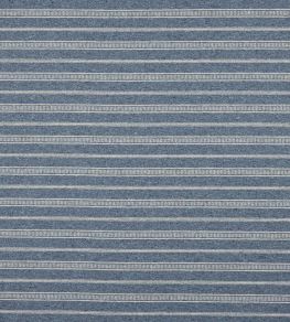 Harris Stripe Fabric by Jane Churchill Blue Harris Stripe Fabric by Jane Churchill Blue