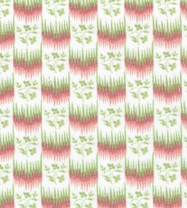 Harting Fabric by Titley and Marr Pink & Green Harting Fabric by Titley and Marr Pink & Green