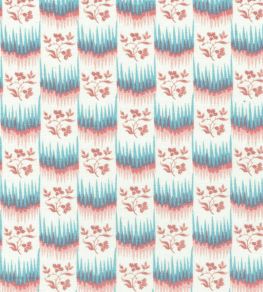 Harting Fabric by Titley and Marr Rose & Aqua Harting Fabric by Titley and Marr Rose & Aqua