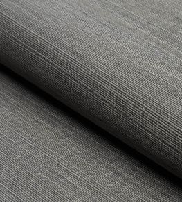 Haruki Sisal Wallpaper by Schumacher Charcoal Haruki Sisal Wallpaper by Schumacher Charcoal
