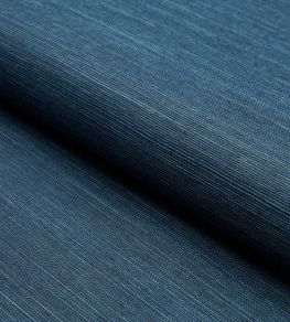Haruki Sisal Wallpaper by Schumacher Indigo