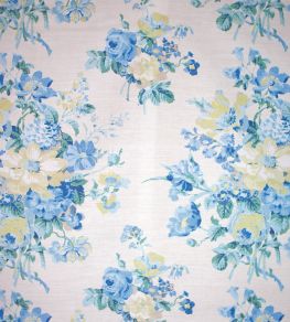 Hathaway Fabric by Titley and Marr Blue Hathaway Fabric by Titley and Marr Blue