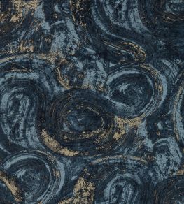 Hatoum Wallpaper by Clarke & Clarke Ink/Gilver Hatoum Wallpaper by Clarke & Clarke Ink/Gilver