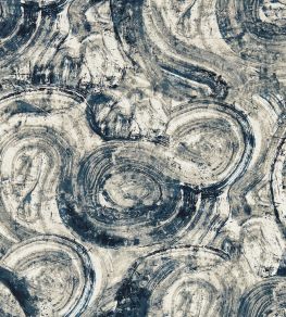 Hatoum Wallpaper by Clarke & Clarke Ink Hatoum Wallpaper by Clarke & Clarke Ink