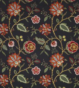 Havana Fabric by Jane Churchill Black