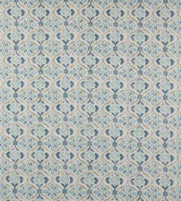 Haven Fabric by Jane Churchill Blue