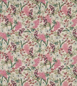 Hazelbury Linen Fabric by Studio G Coral Hazelbury Linen Fabric by Studio G Coral