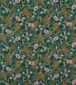 Hazelbury Linen Fabric by Studio G Forest Hazelbury Linen Fabric by Studio G Forest