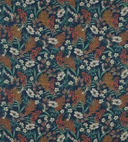Hazelbury Linen Fabric by Studio G Midnight/Spice Hazelbury Linen Fabric by Studio G Midnight/Spice