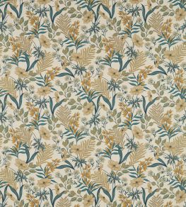 Hazelbury Linen Fabric by Studio G Ochre Hazelbury Linen Fabric by Studio G Ochre