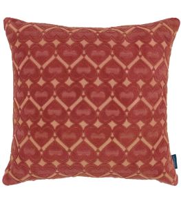 Hearts Cushion 50 x 50cm by Kirkby Ruby Hearts Cushion 50 x 50cm by Kirkby Ruby