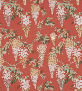 Heatherley Fabric by Colefax and Fowler Red Heatherley Fabric by Colefax and Fowler Red