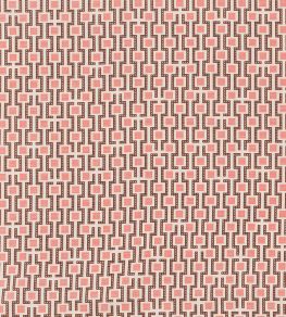 Hector Fabric by Vanderhurd Pomegranate/Natural Hector Fabric by Vanderhurd Pomegranate/Natural
