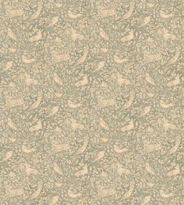 Hedgerow Wallpaper by Mulberry Home Soft Teal Hedgerow Wallpaper by Mulberry Home Soft Teal