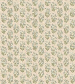 Heirloom Sprig Wallpaper by Mulberry Home Aqua/Green