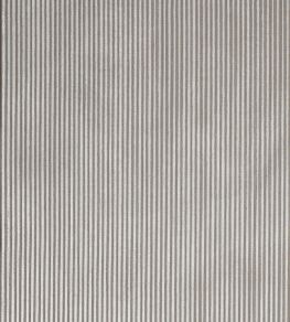 Helia Stripe Fabric by Jane Churchill Silver