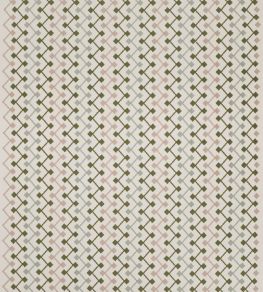 Hemlock Fabric by Clarke & Clarke Olive/Blush Hemlock Fabric by Clarke & Clarke Olive/Blush