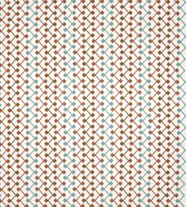 Hemlock Fabric by Clarke & Clarke Rust Hemlock Fabric by Clarke & Clarke Rust