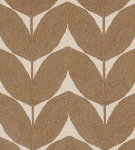 Herbes Folles Fabric by Casamance Tabac Herbes Folles Fabric by Casamance Tabac