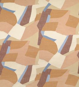Heritage Fabric by Lelievre Terracotta Heritage Fabric by Lelievre Terracotta