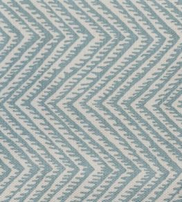 Herringbone Resist Fabric by Titley and Marr Aqua Herringbone Resist Fabric by Titley and Marr Aqua