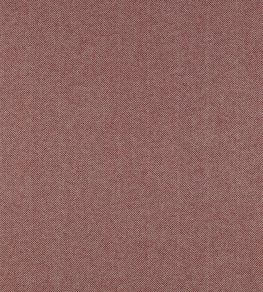 Herringbone Fabric by The Isle Mill Cherry Herringbone Fabric by The Isle Mill Cherry