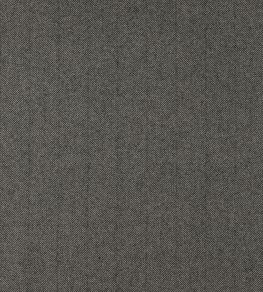 Herringbone Fabric by The Isle Mill Granite Herringbone Fabric by The Isle Mill Granite
