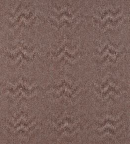 Herringbone Fabric by The Isle Mill Russett Herringbone Fabric by The Isle Mill Russett