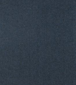 Herringbone Fabric by The Isle Mill Sapphire