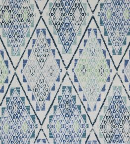 Hideaway Fabric by Christopher Farr Cloth Indigo Hideaway Fabric by Christopher Farr Cloth Indigo