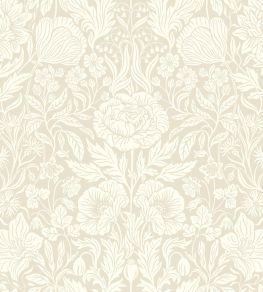 Hildasholm Wallpaper by Borastapeter Beige Hildasholm Wallpaper by Borastapeter Beige