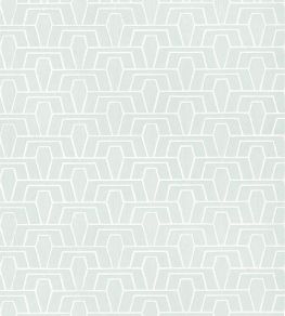 Hinton Tunnel Wallpaper by Thibaut Mist Hinton Tunnel Wallpaper by Thibaut Mist